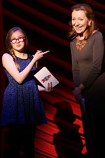 Bebe Wood and Julie White at Broadway Backwards 2014