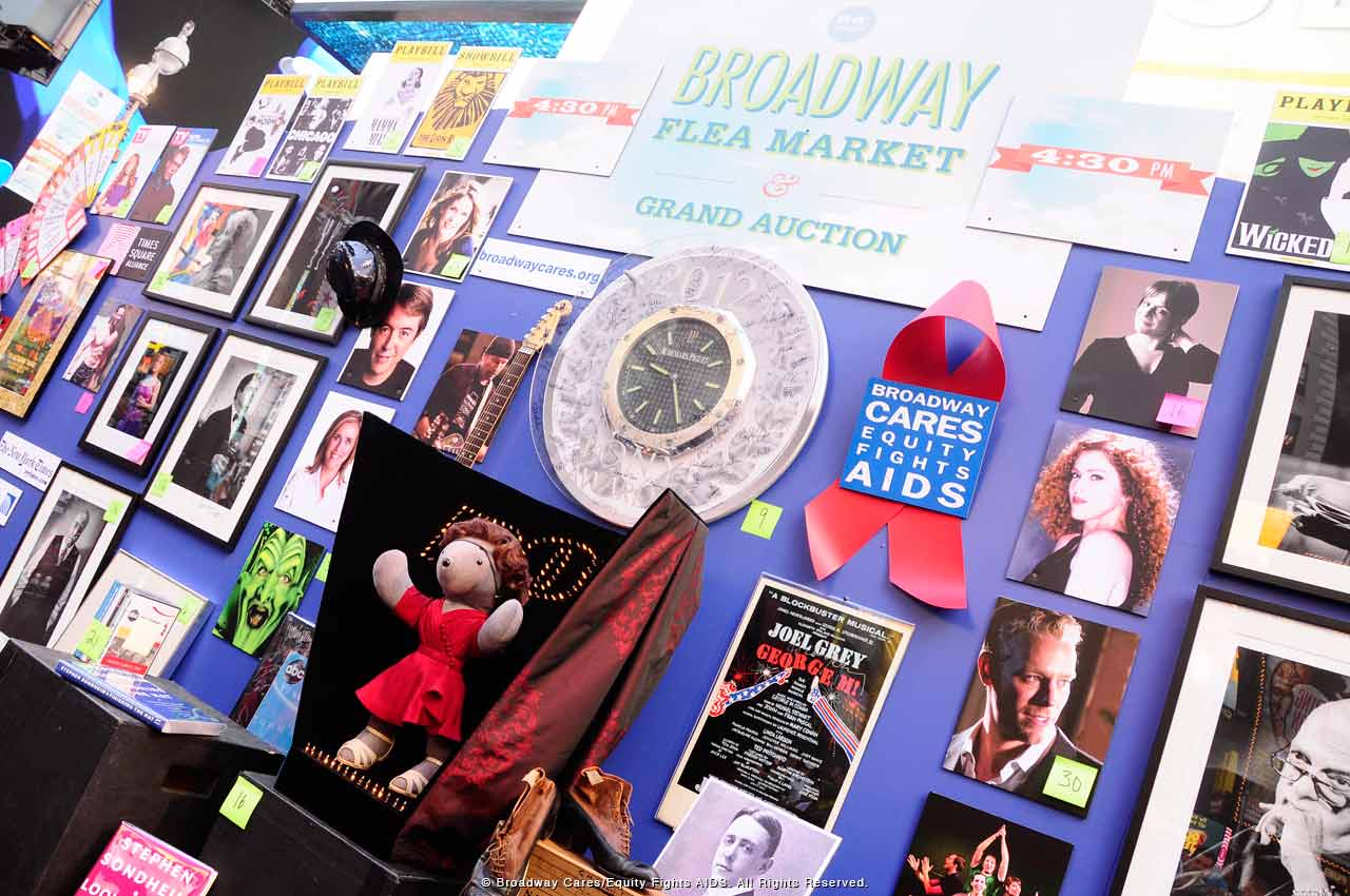 26th Annual Broadway Flea Market u0026 Grand Auction – Broadway Cares/Equity  Fights AIDS