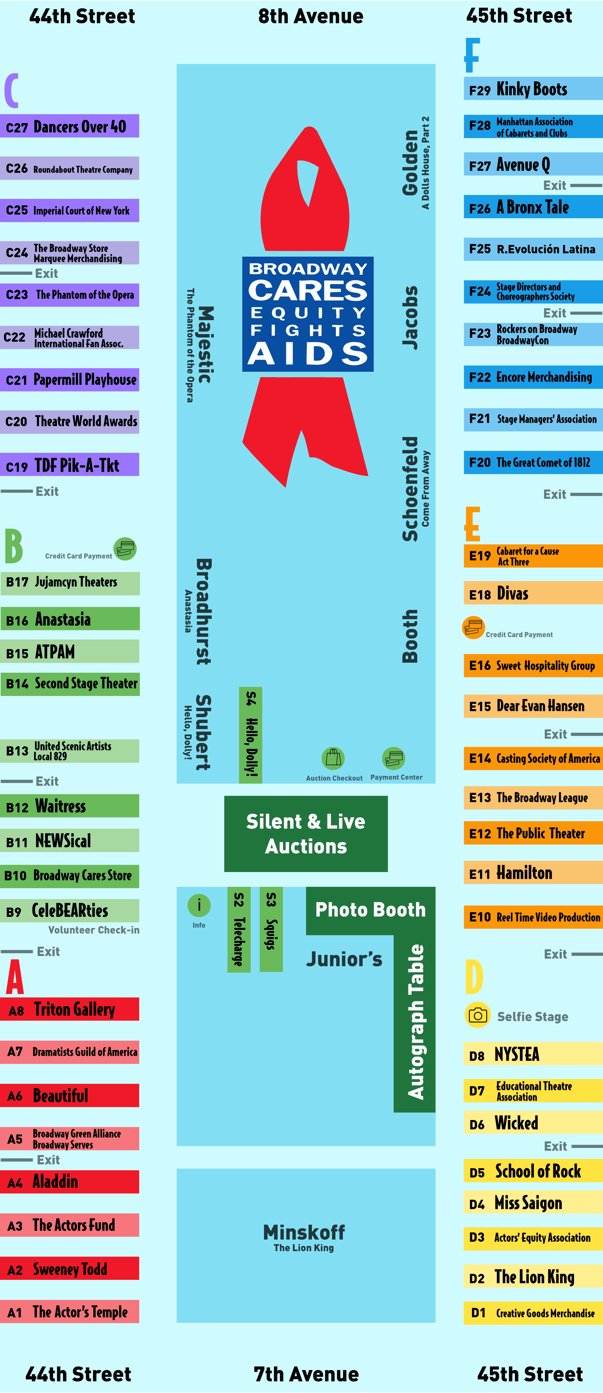 Flea Market 2017 Map