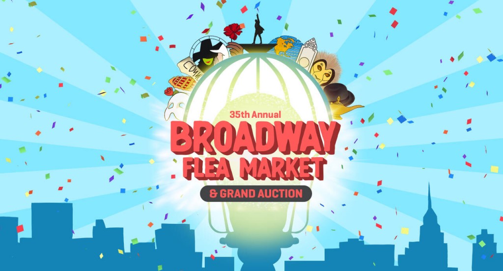 Broadway Flea Market & Grand Auction 2021 Map Broadway Cares/Equity