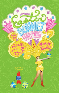 Easter Bonnet Competition 2023 poster