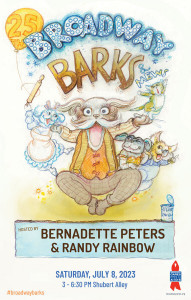 Broadway Barks 2023 poster