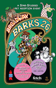 Broadway Barks 2024 poster