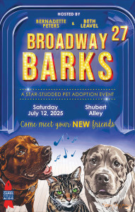 Broadway Barks 2025 poster